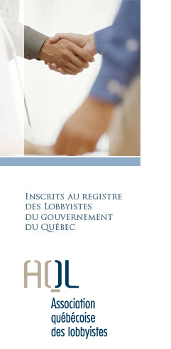Inscrits au registre des lobbyistes du gouvernement du Qu&eacute;bec